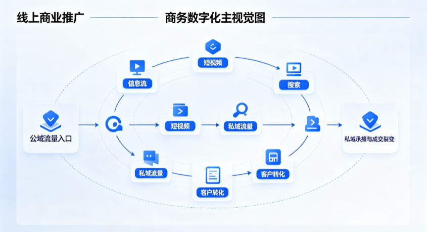 舞阳县线上商业推广怎么做？全域流量闭环搭建与低成本转化实战指南